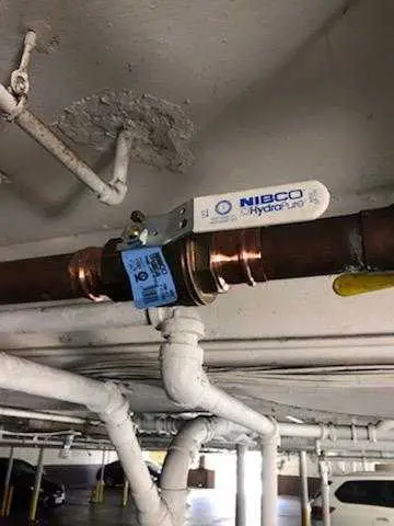 Copper pipe repair and valve work for Backflow Testing in Gittings